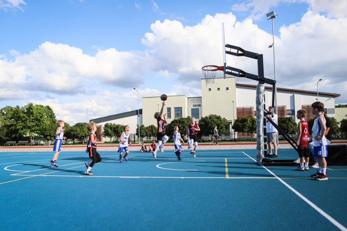 3x3 basketbola sacensības Jaunmārupē 