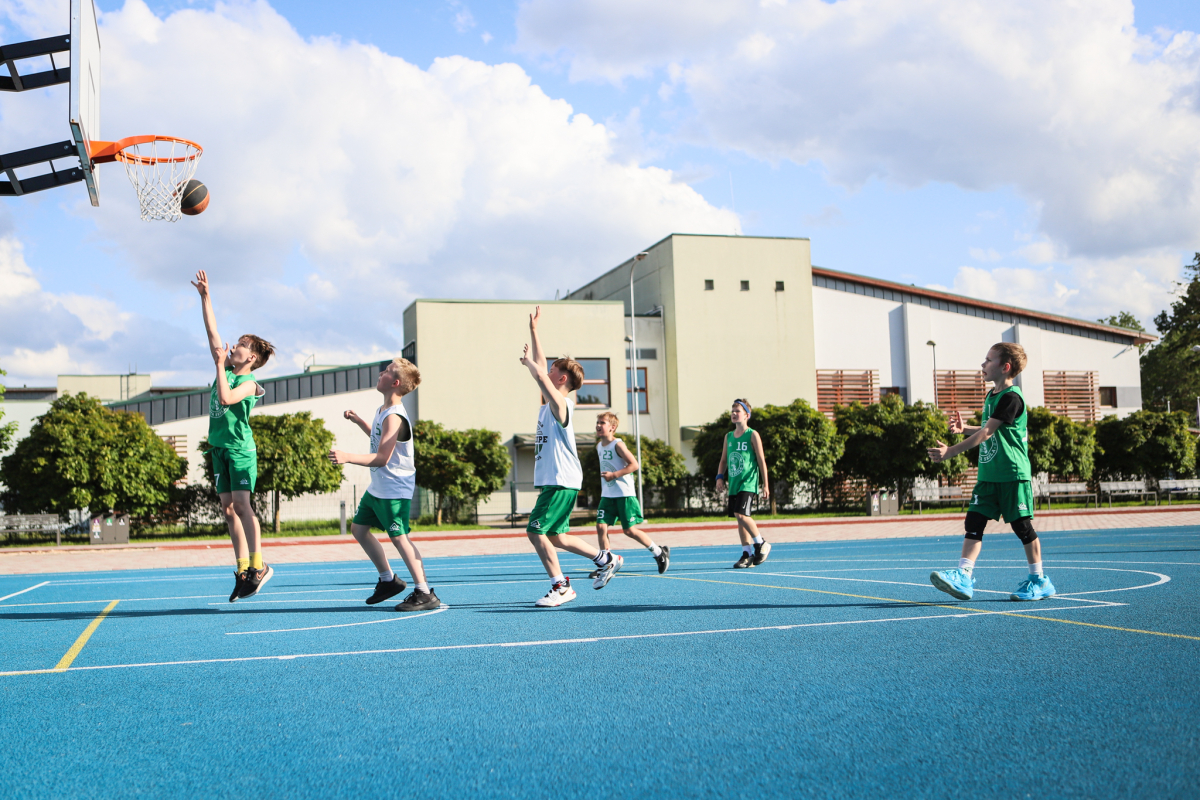 3x3 basketbola sacensības Jaunmārupē 