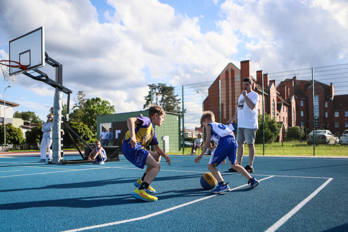 3x3 basketbola sacensības Jaunmārupē 