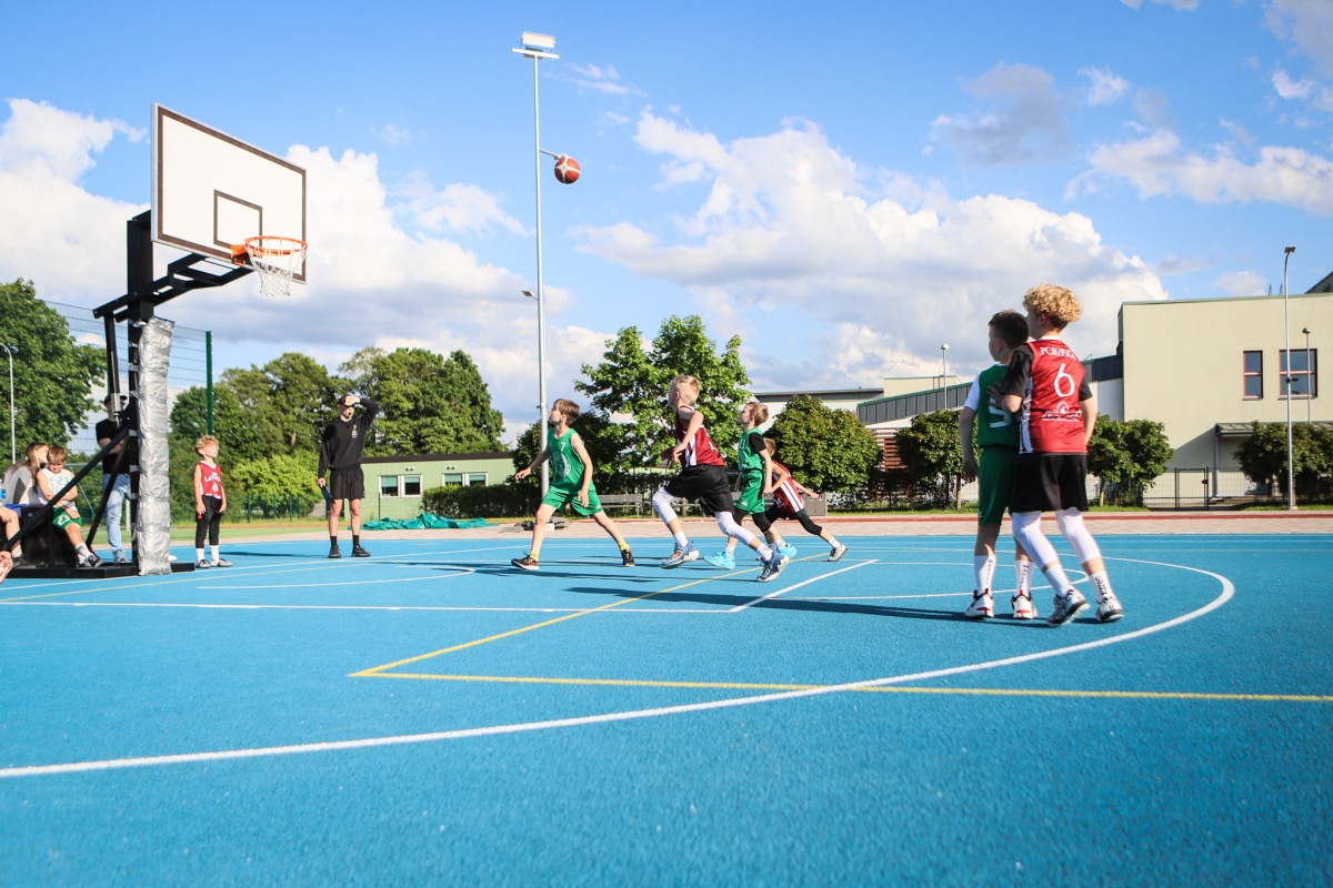 3x3 basketbola sacensības Jaunmārupē 