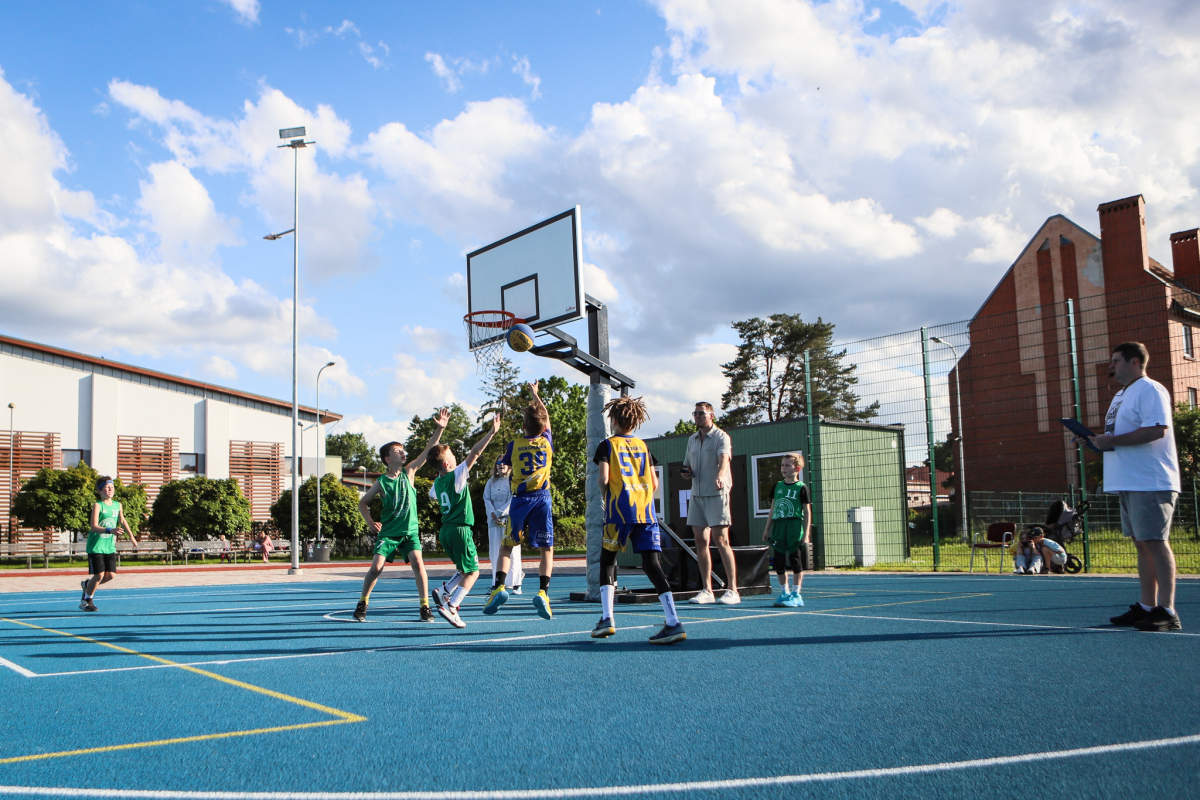 3x3 basketbola sacensības Jaunmārupē 
