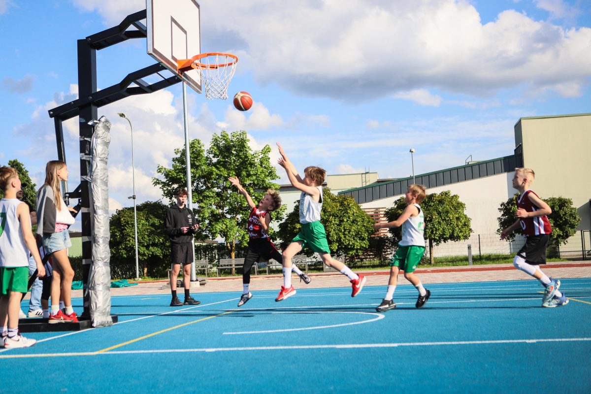 3x3 basketbola sacensības Jaunmārupē 