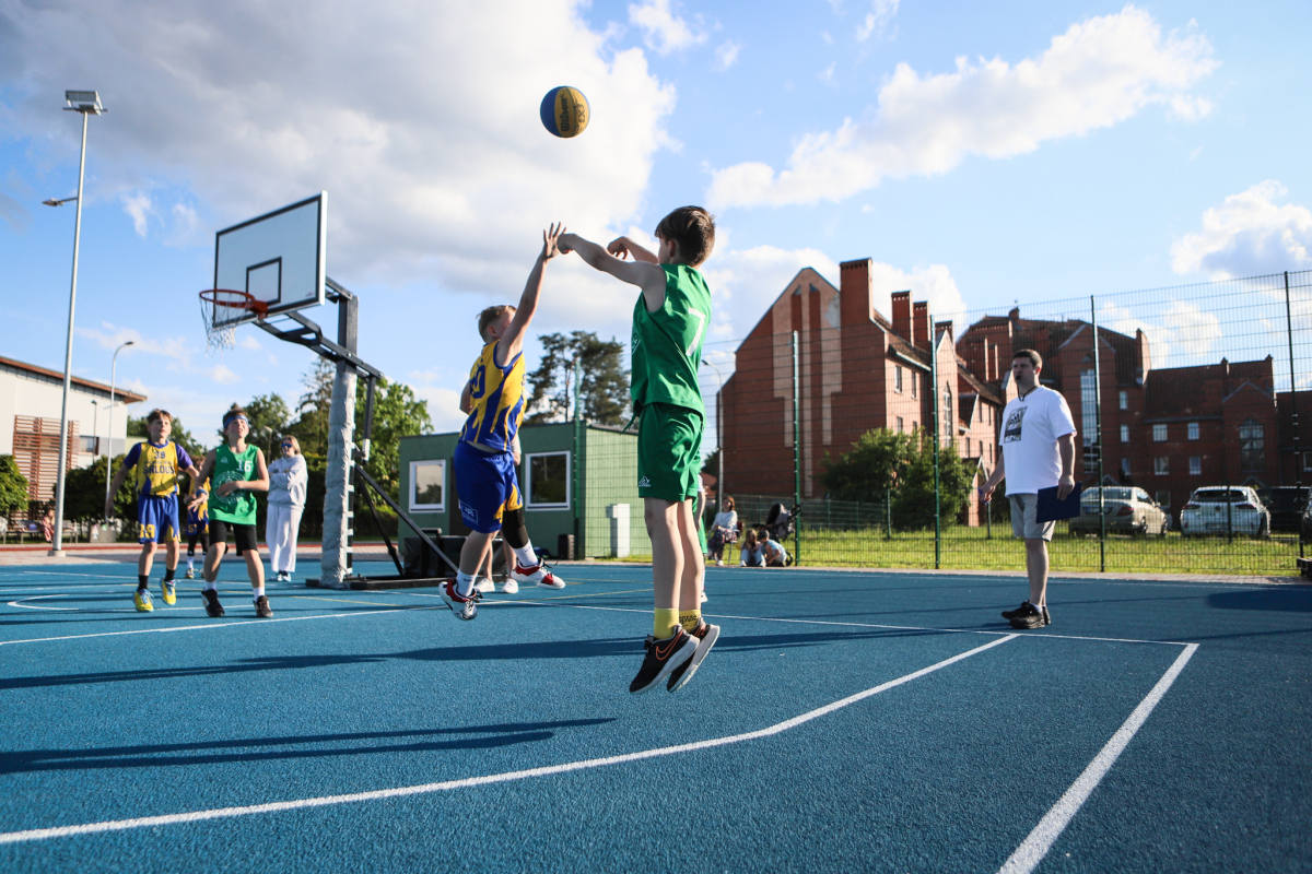 3x3 basketbola sacensības Jaunmārupē 