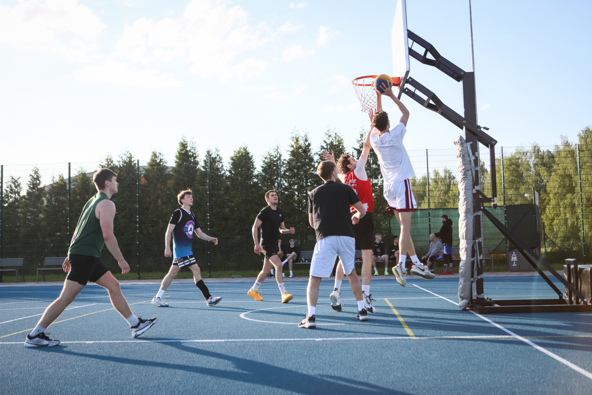 3x3 basketbola sacensības Jaunmārupē 