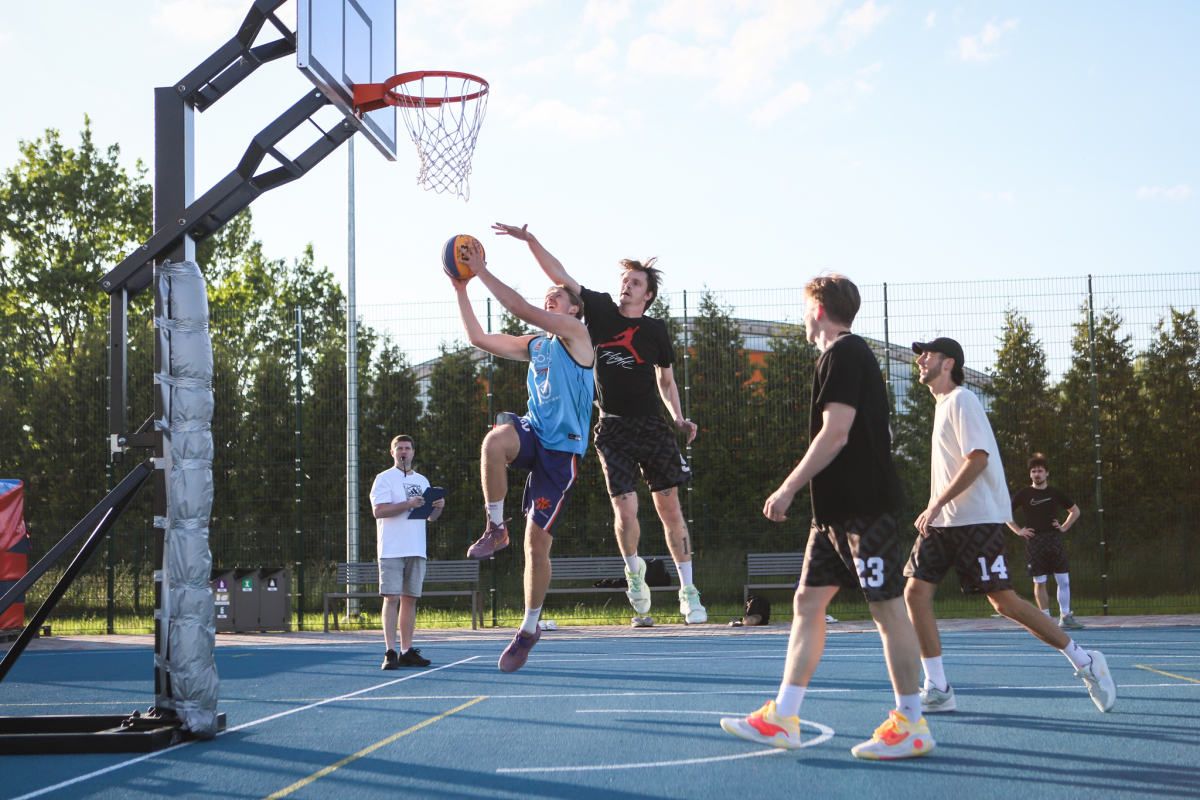 3x3 basketbola sacensības Jaunmārupē 