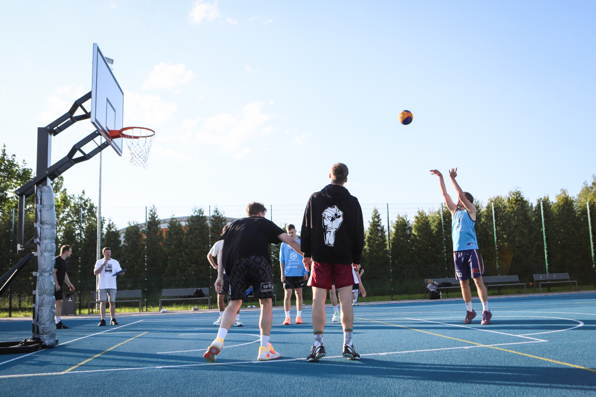 3x3 basketbola sacensības Jaunmārupē 
