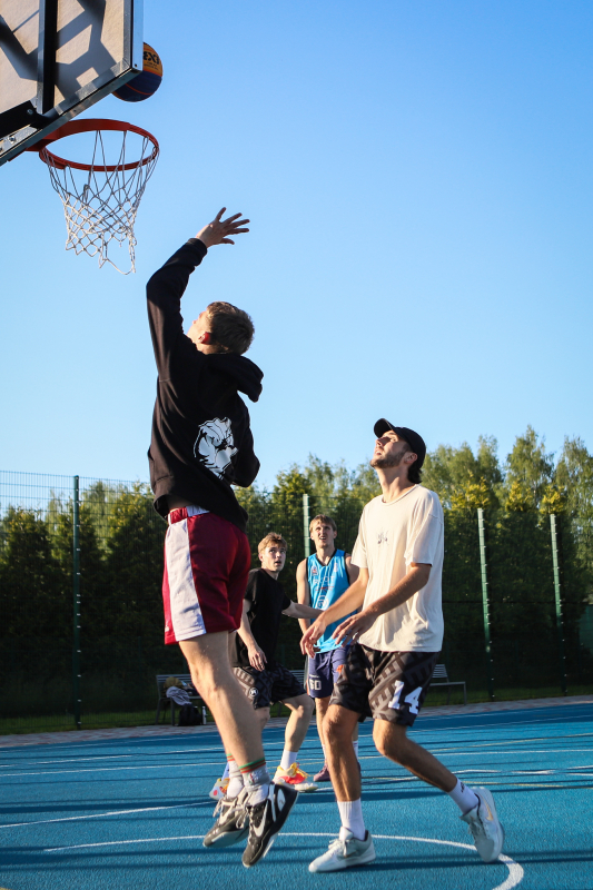 3x3 basketbola sacensības Jaunmārupē 