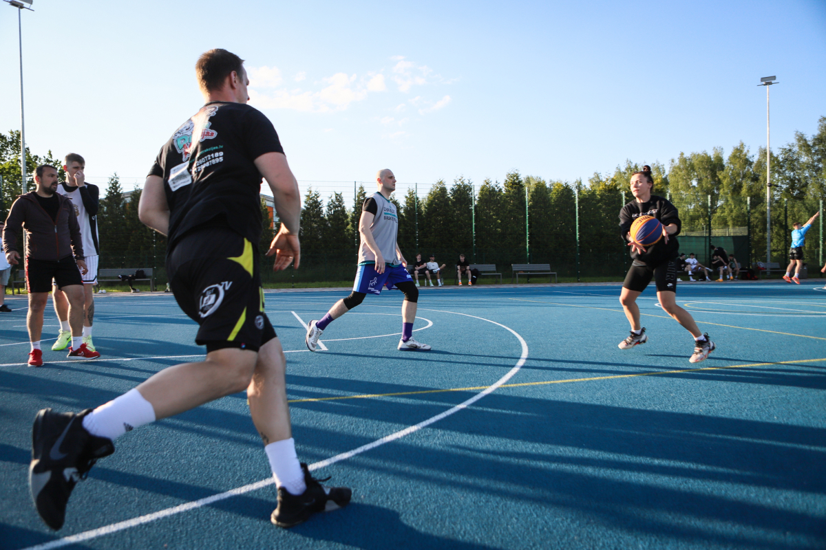 3x3 basketbola sacensības Jaunmārupē 