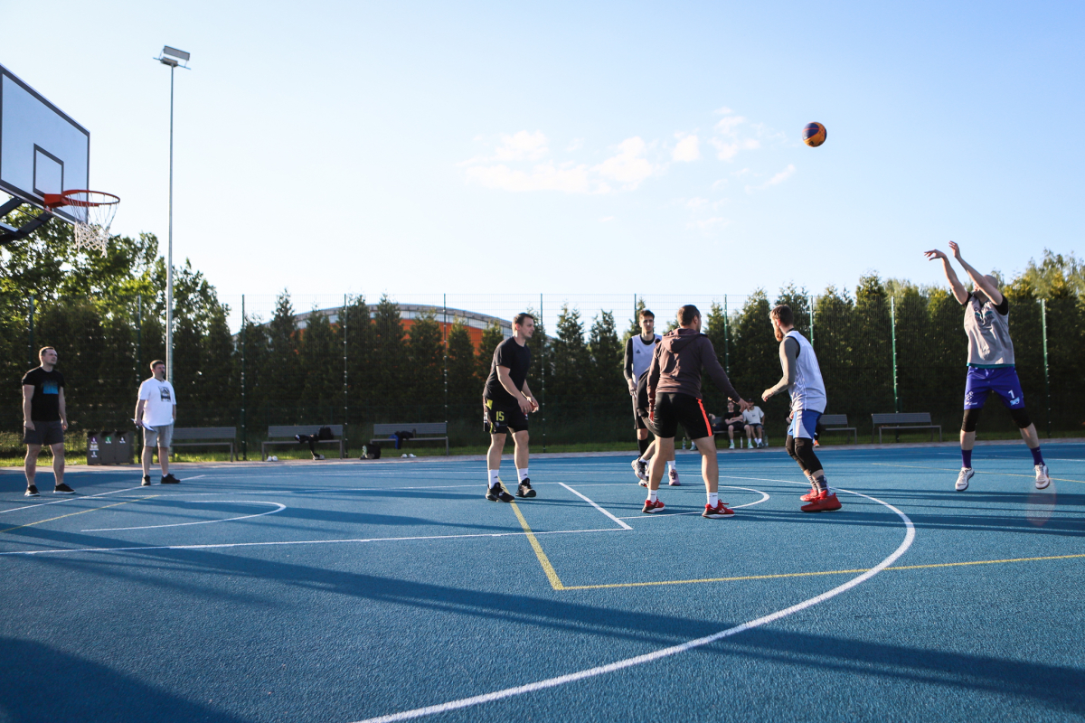 3x3 basketbola sacensības Jaunmārupē 