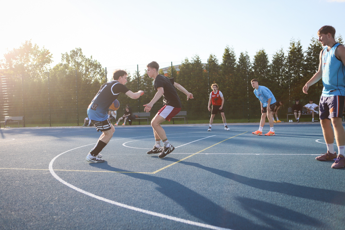 3x3 basketbola sacensības Jaunmārupē 