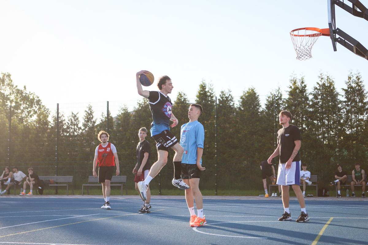 3x3 basketbola sacensības Jaunmārupē 