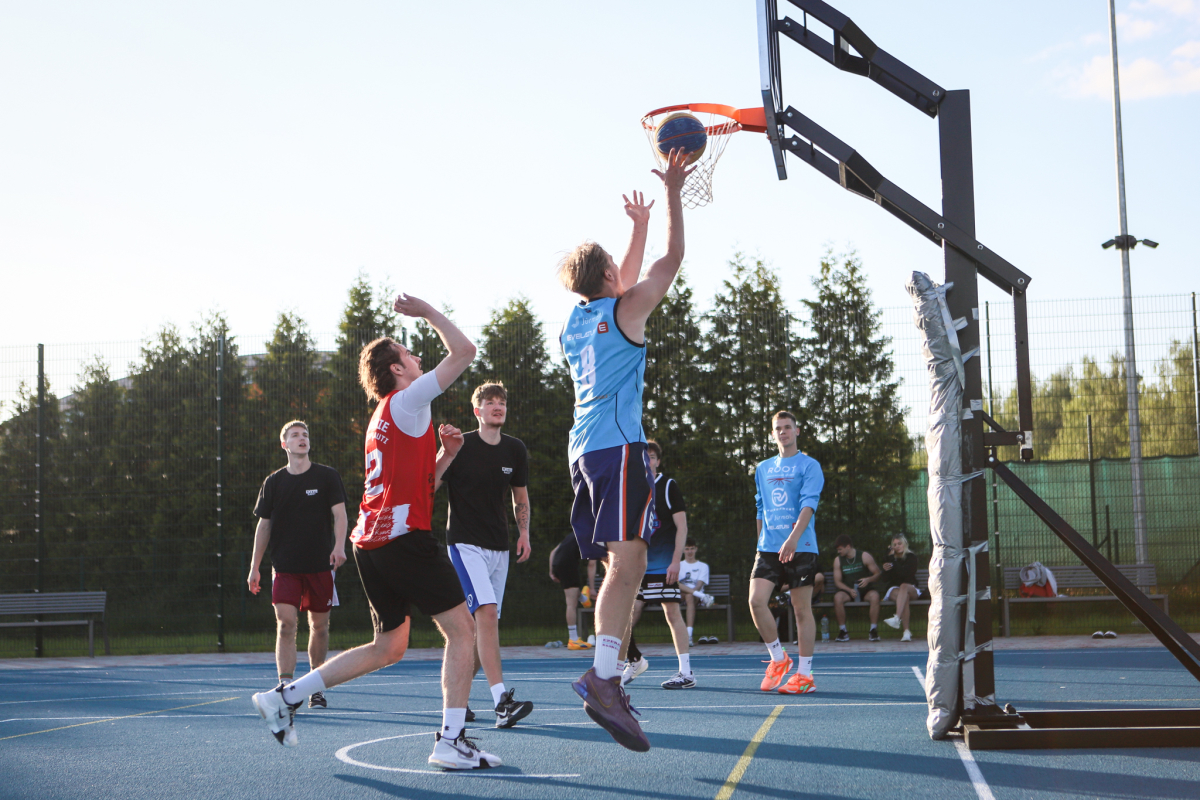 3x3 basketbola sacensības Jaunmārupē 