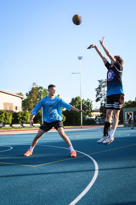 3x3 basketbola sacensības Jaunmārupē 