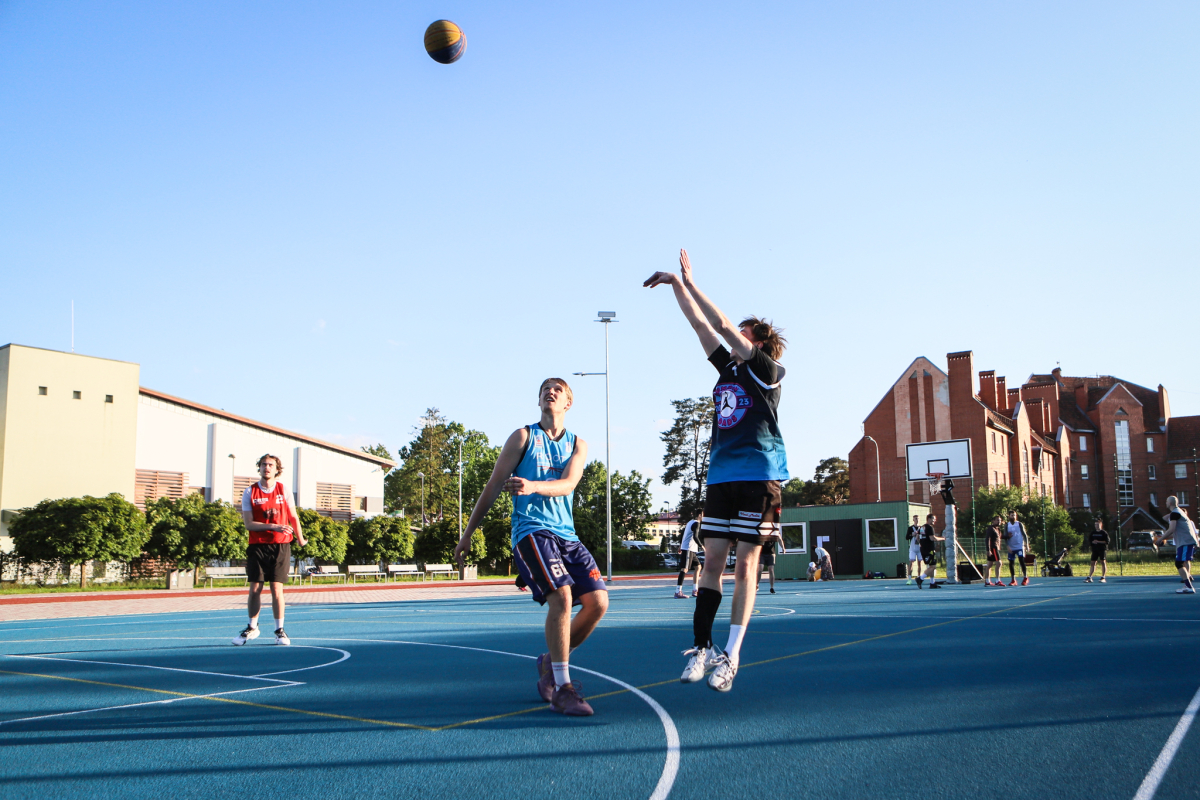 3x3 basketbola sacensības Jaunmārupē 
