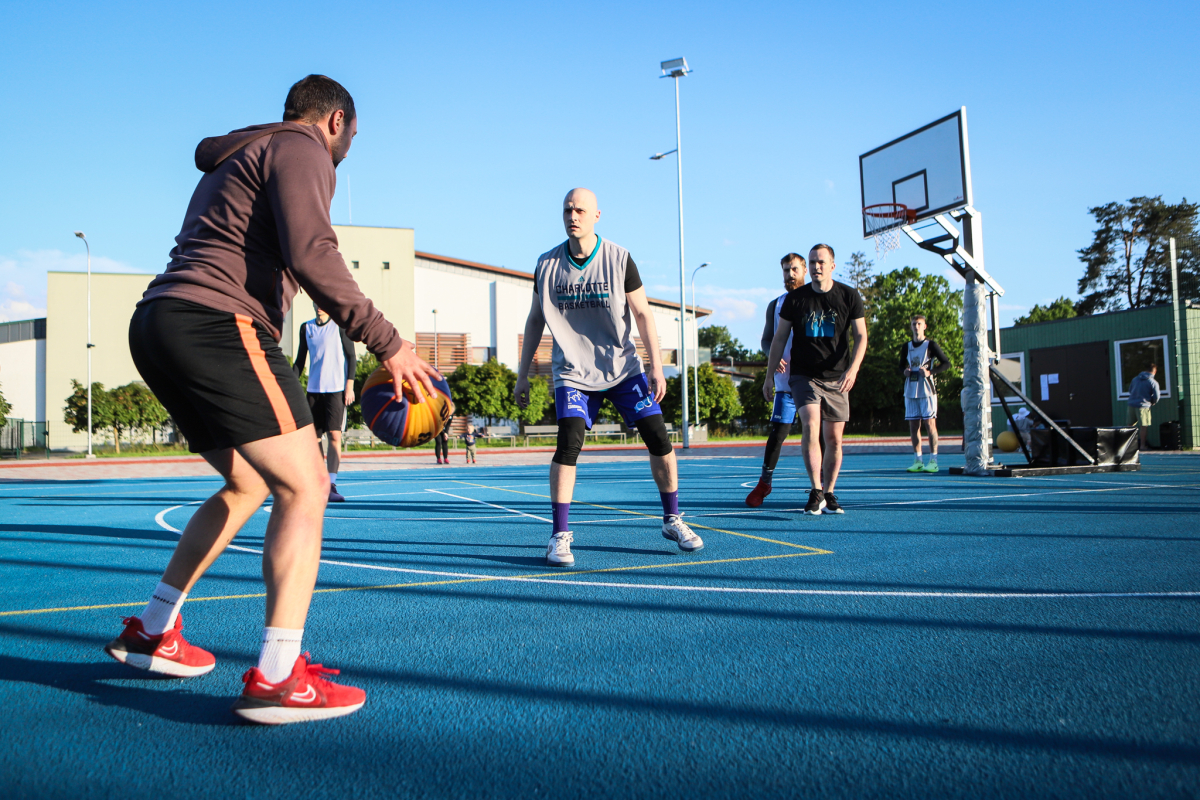 3x3 basketbola sacensības Jaunmārupē 