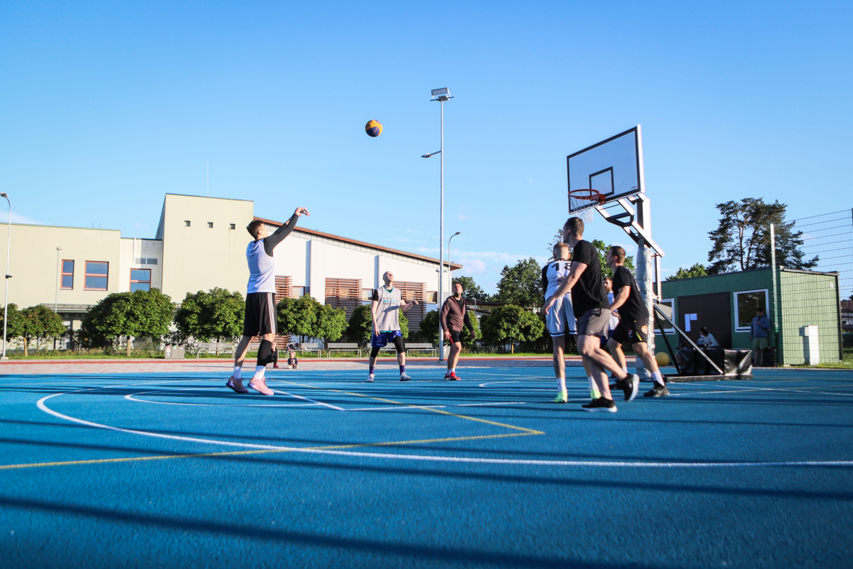 3x3 basketbola sacensības Jaunmārupē 