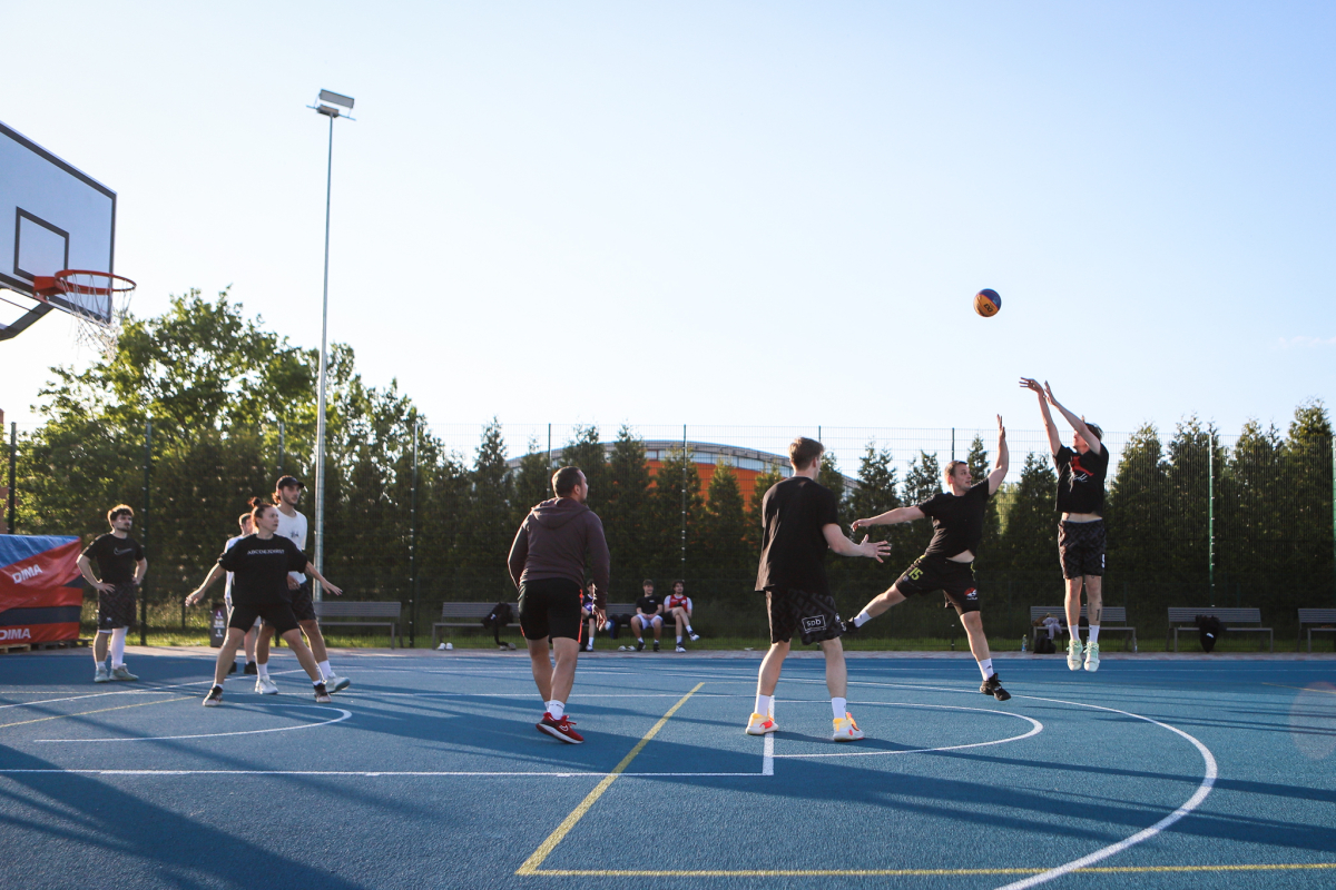 3x3 basketbola sacensības Jaunmārupē 