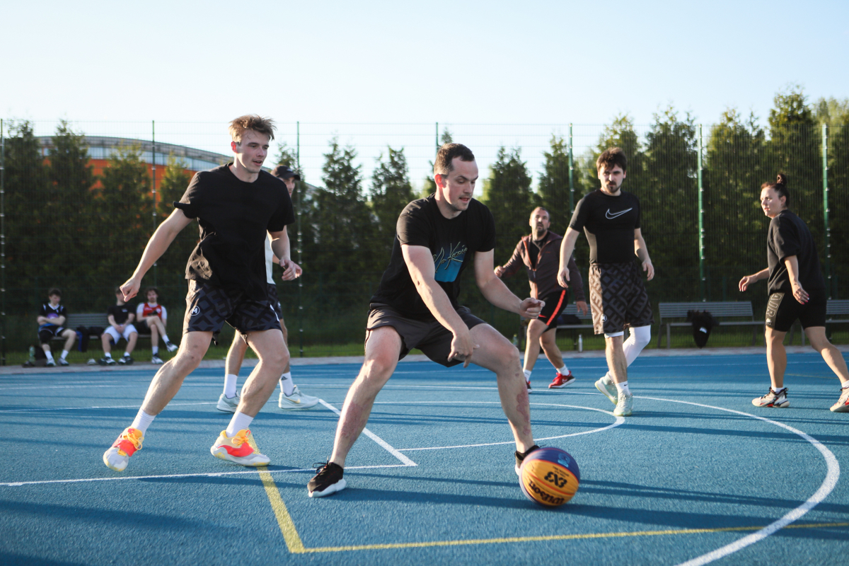 3x3 basketbola sacensības Jaunmārupē 