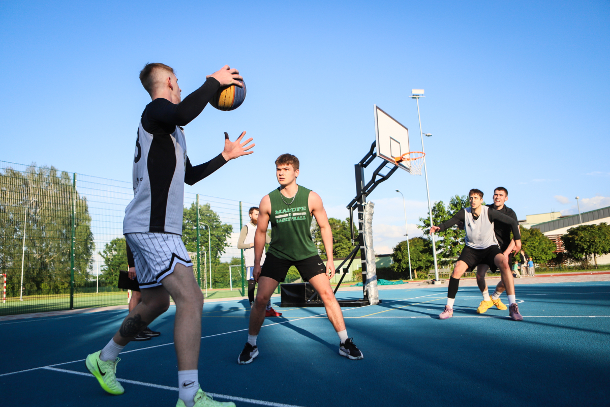 3x3 basketbola sacensības Jaunmārupē 