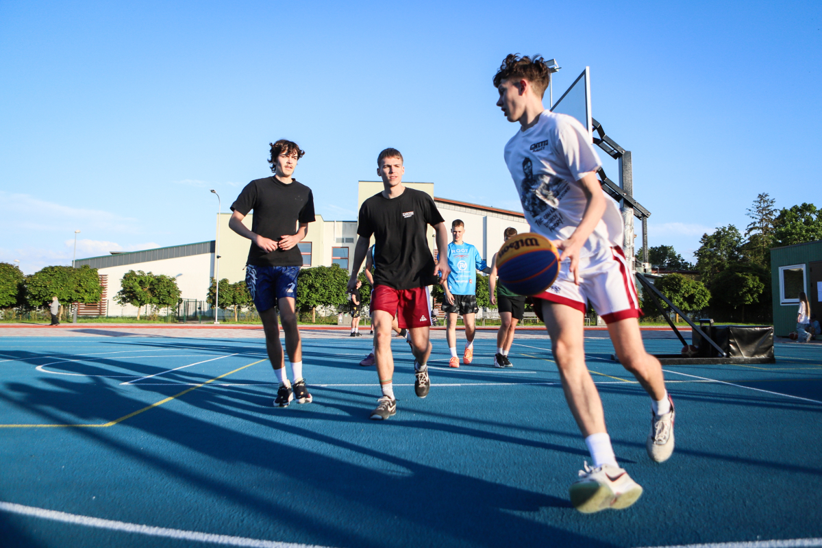 3x3 basketbola sacensības Jaunmārupē 