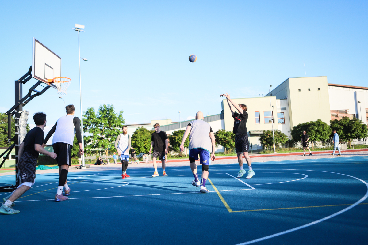 3x3 basketbola sacensības Jaunmārupē 