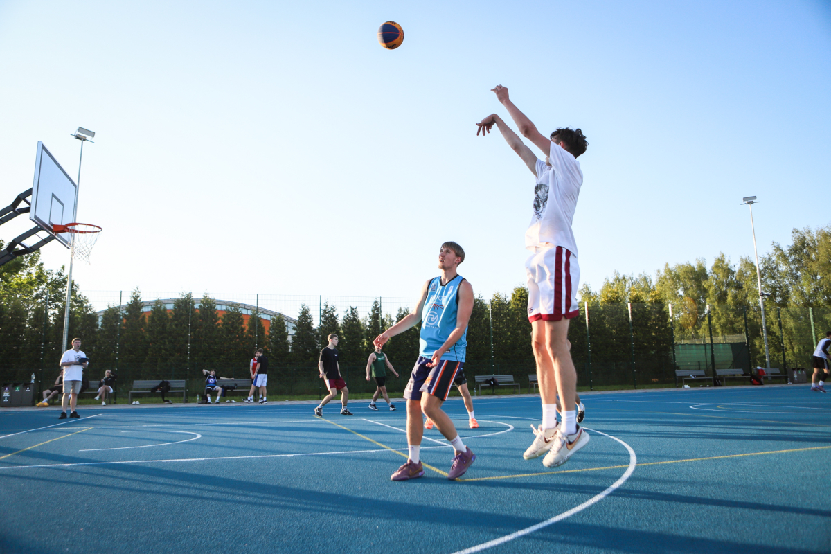 3x3 basketbola sacensības Jaunmārupē 