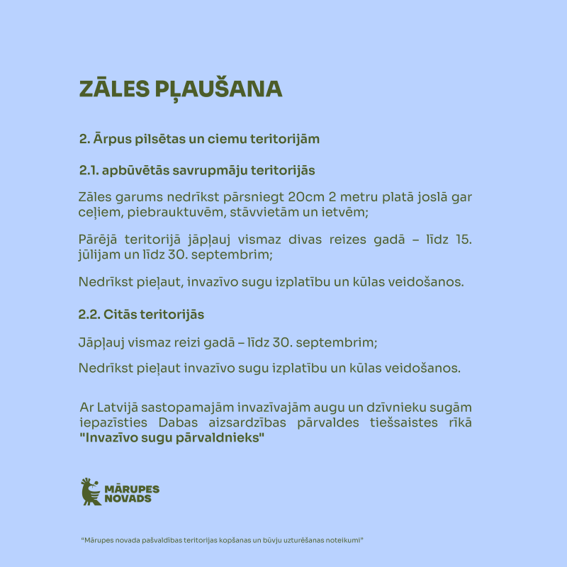 Teritoriju kopšanas un būvju uzturēšanas noteikumi