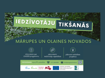 Biedrība “Pierīgas partnerība” iedzīvotājus aicina uz tikšanos