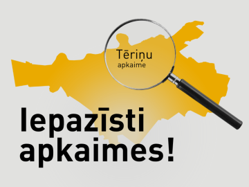 Tēriņu apkaime – raiba kā pupuķa cekuls!