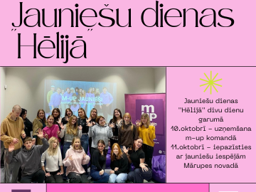 Jauno biedru uzņemšana Mārupes jauniešu domē M-UP sāksies jau nākamnedēļ