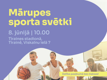Vizuālis par Mārupes sporta svētkiem