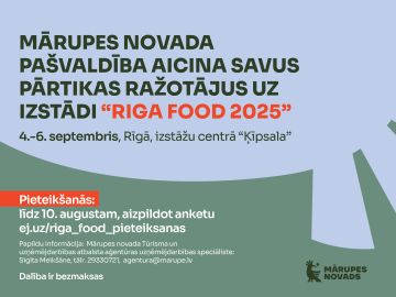 Pārtikas ražotāji aicināti pieteikties dalībai izstādē “Riga Food 2025”!