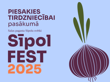 Gaiši zils fons ar krāsainu teksta un elementu grafiku 