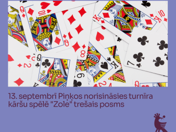 afiša zoles turnīra 3. posmam
