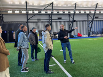 Paides futbola halles apmeklējums Igaunijā.