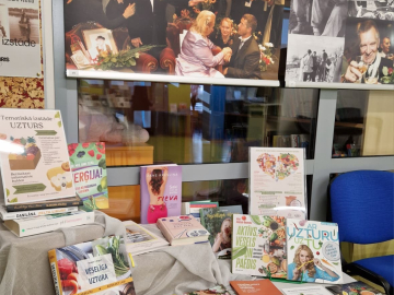 Krāsainu grāmatu un izdrukas materiālu izstāde