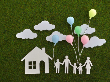 Simbolisks attēls, kas attaino ģimeni