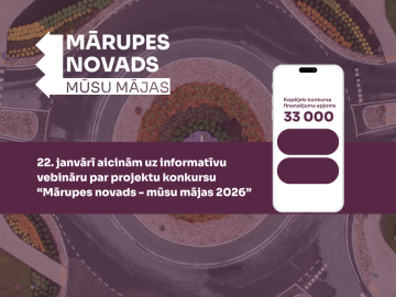 Violets fons ar gaišu teksta un elementu grafiku