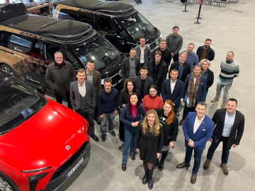 Kadrs no pieredzes apmaiņas vizītes Norvēģijā 