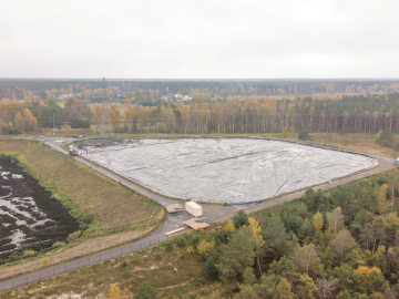 Dūņu krātuve brīvdabā