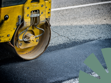 Ceļu asfaltēšanas darbi