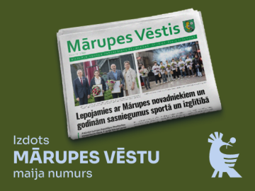Mārupes Vēstis - maija numura vāks