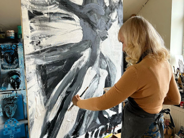 Ieva Caruka studijā