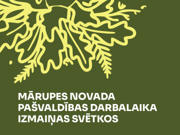 darbalaika izmaiņas svētkos