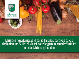 foto ar dažādiem pārtikas produktiem