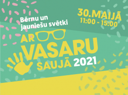 ar vasaru saujā vizuālis