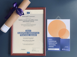 Salas sākumskola saņem Eiropas Komisijas EIMB apbalvojumu