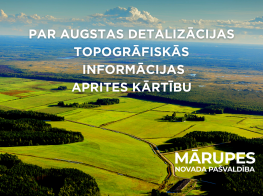 Stājas spēka saistošie noteikumi par augstas detalizācijas topogrāfiskās informācijas aprites kārtību Mārupes novadā