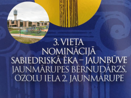 PII “Zīļuks” 3. vieta Latvijas Būvniecības gada balvā 2021 