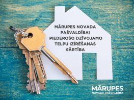 Jauni noteikumi par Mārupes novada pašvaldībai piederošo dzīvojamo telpu izīrēšanas kārtību